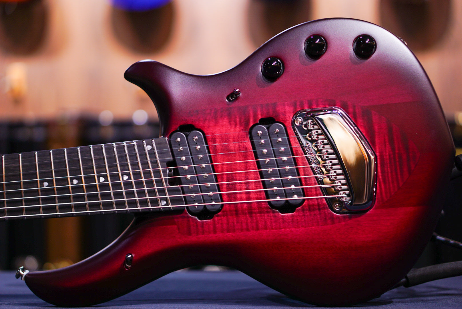 Ernie Ball Music Man Majesty 8 Amaranth Red M018948