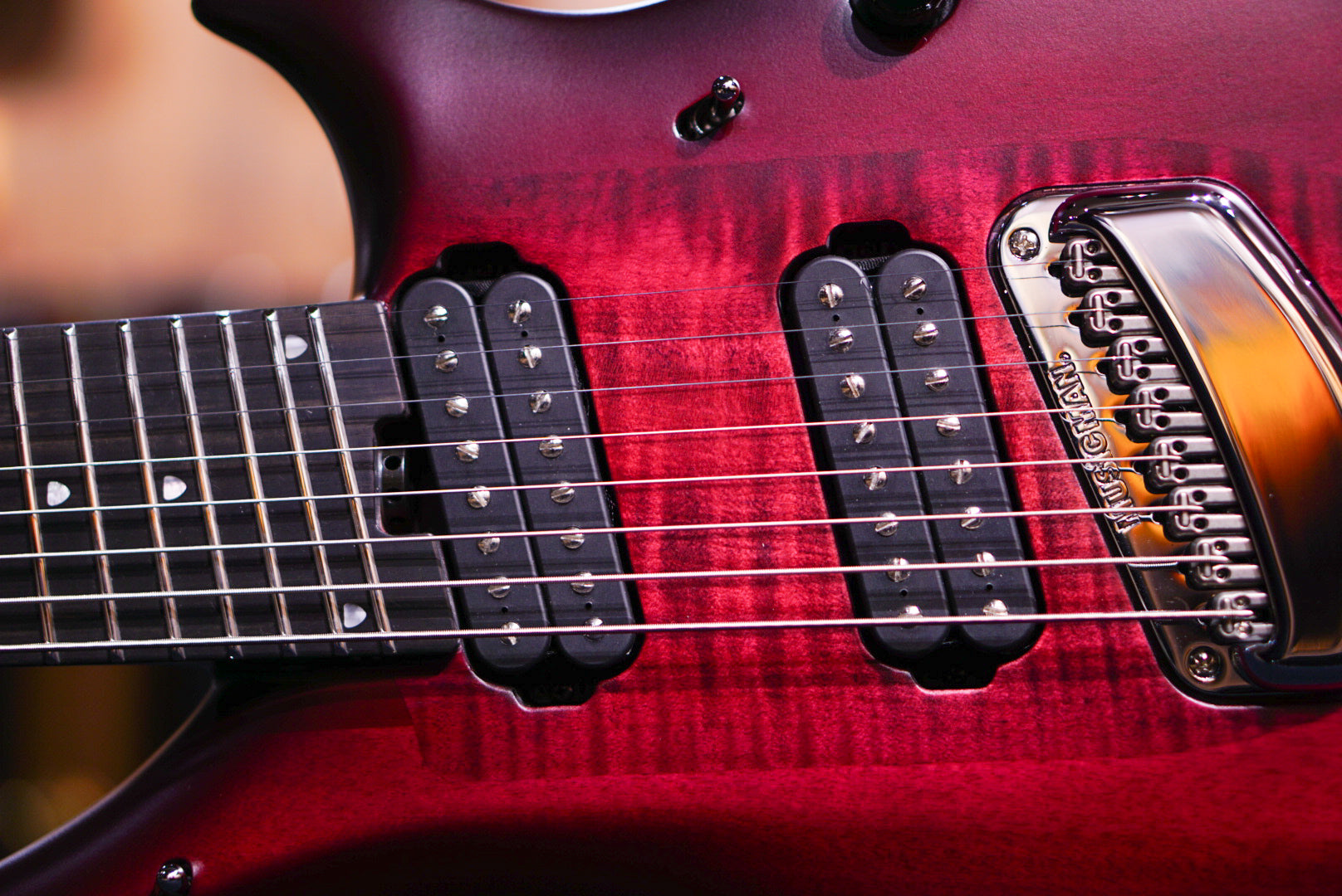 Ernie Ball Music Man Majesty 8 Amaranth Red M018948