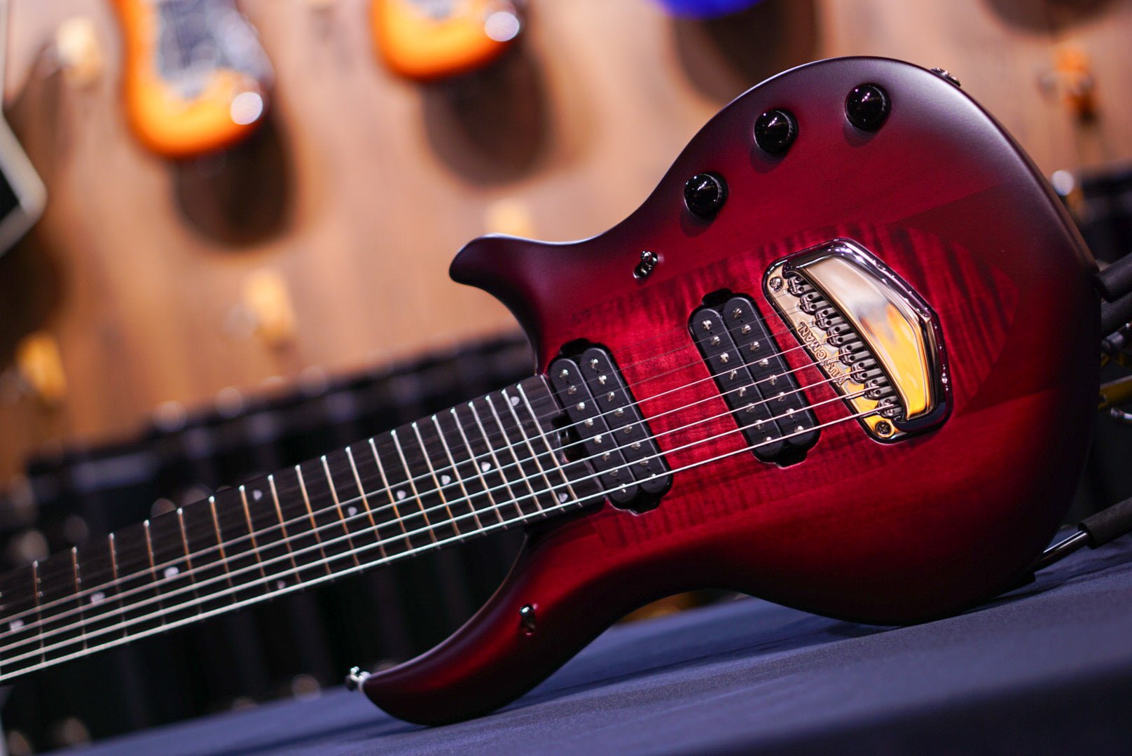 Ernie Ball Music Man Majesty 8 Amaranth Red M018948