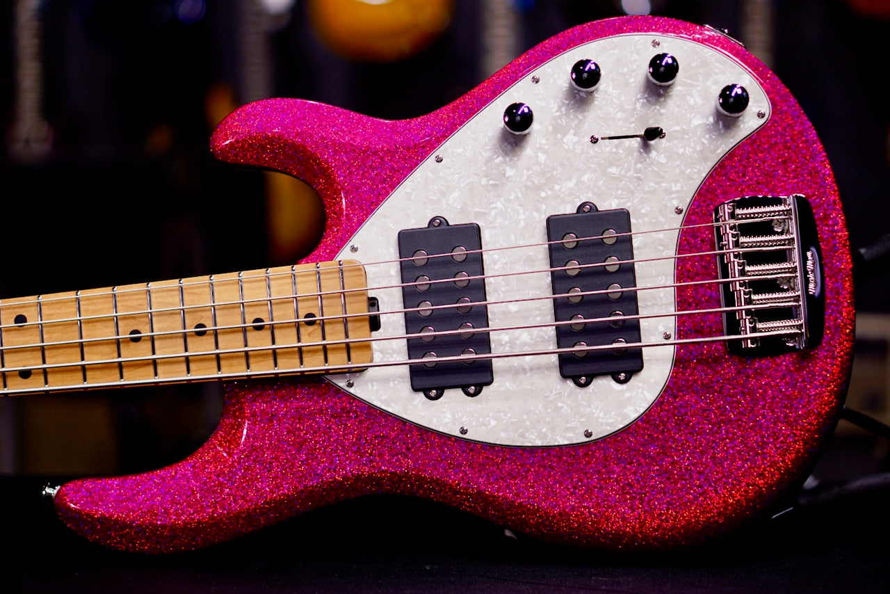 Ernie Ball Music Man StingRay 5 Special HH 5 Bass Soda Pink Sparkle K10892