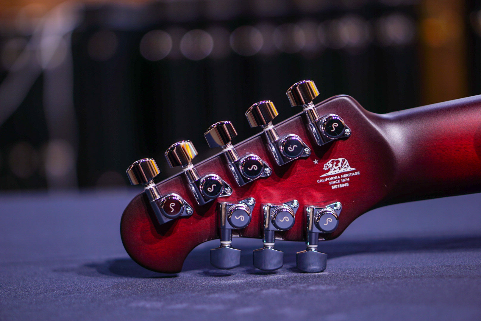 Ernie Ball Music Man Majesty 8 Amaranth Red M018948