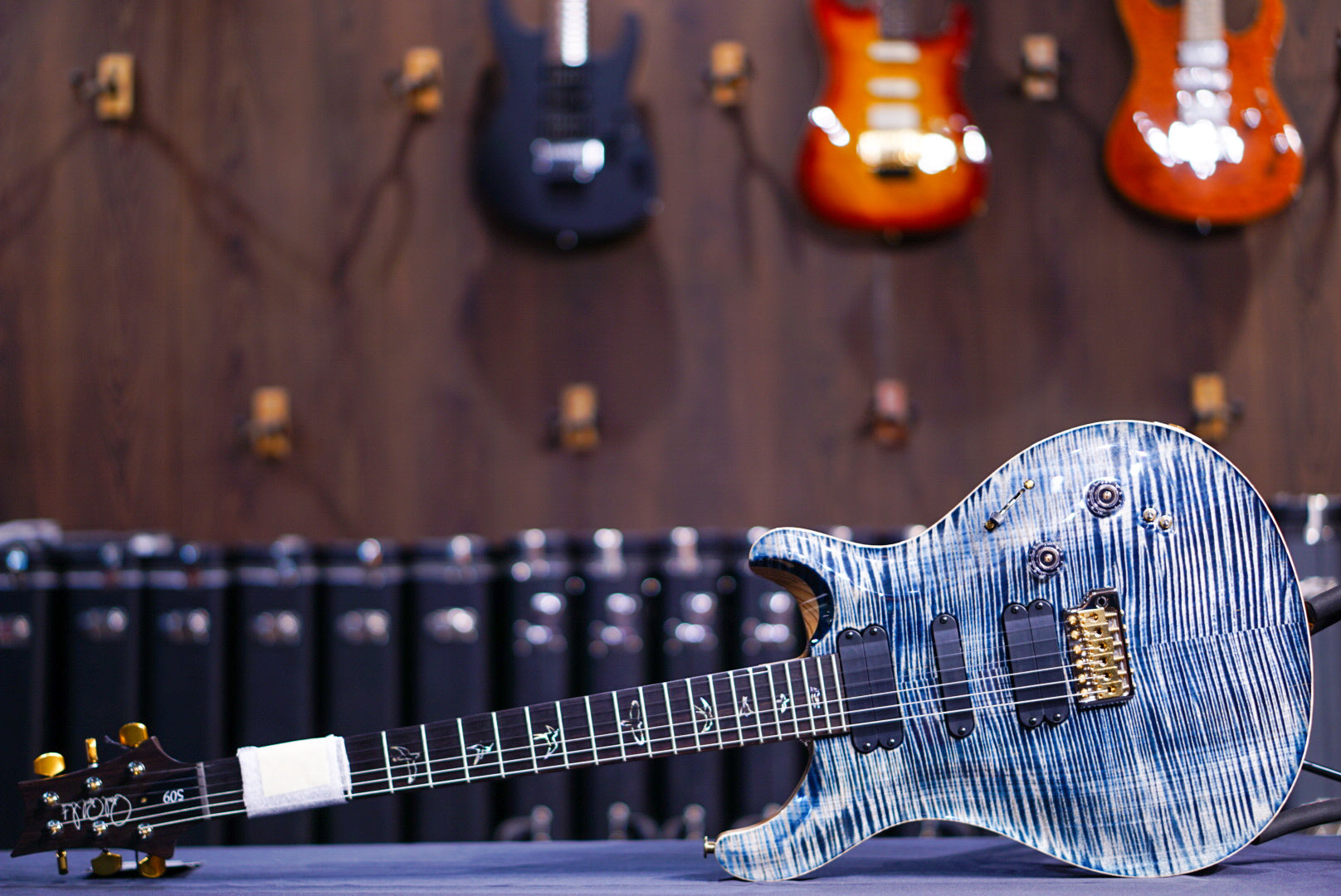 PRS 509 wood library w rosewood neck faded whale blue 10 Top 0374818