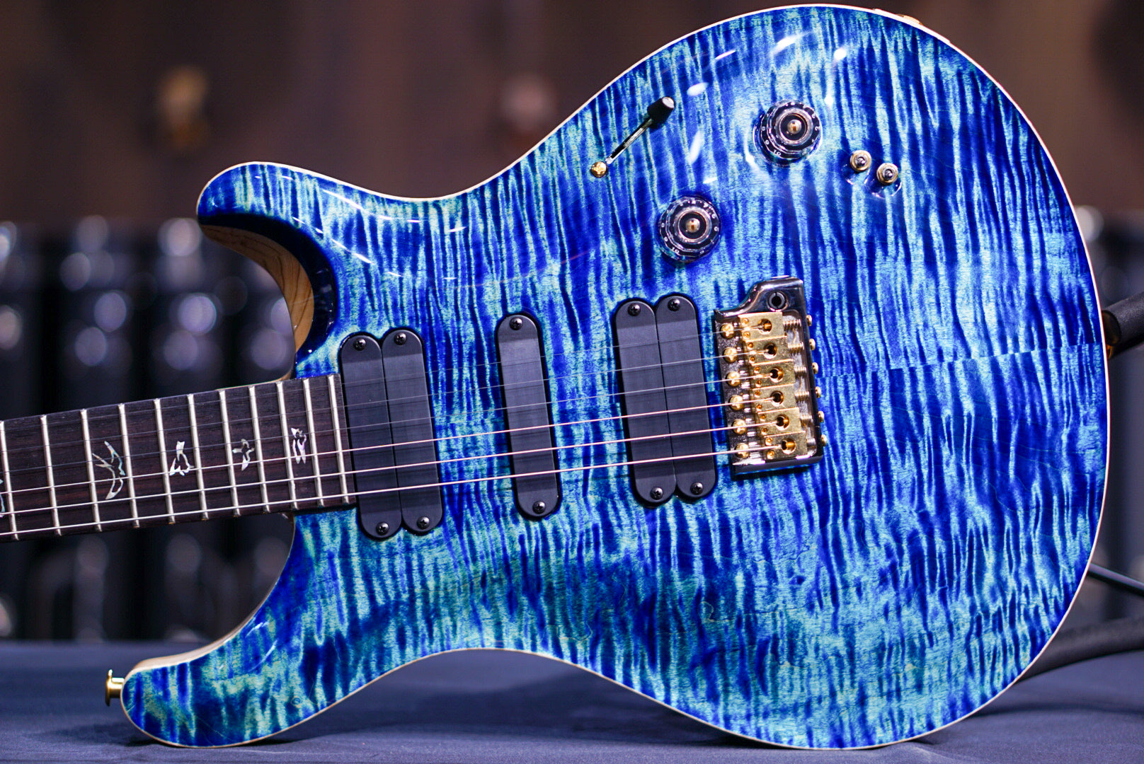 PRS 509 wood library w rosewood neck river blue 10 Top 0374821