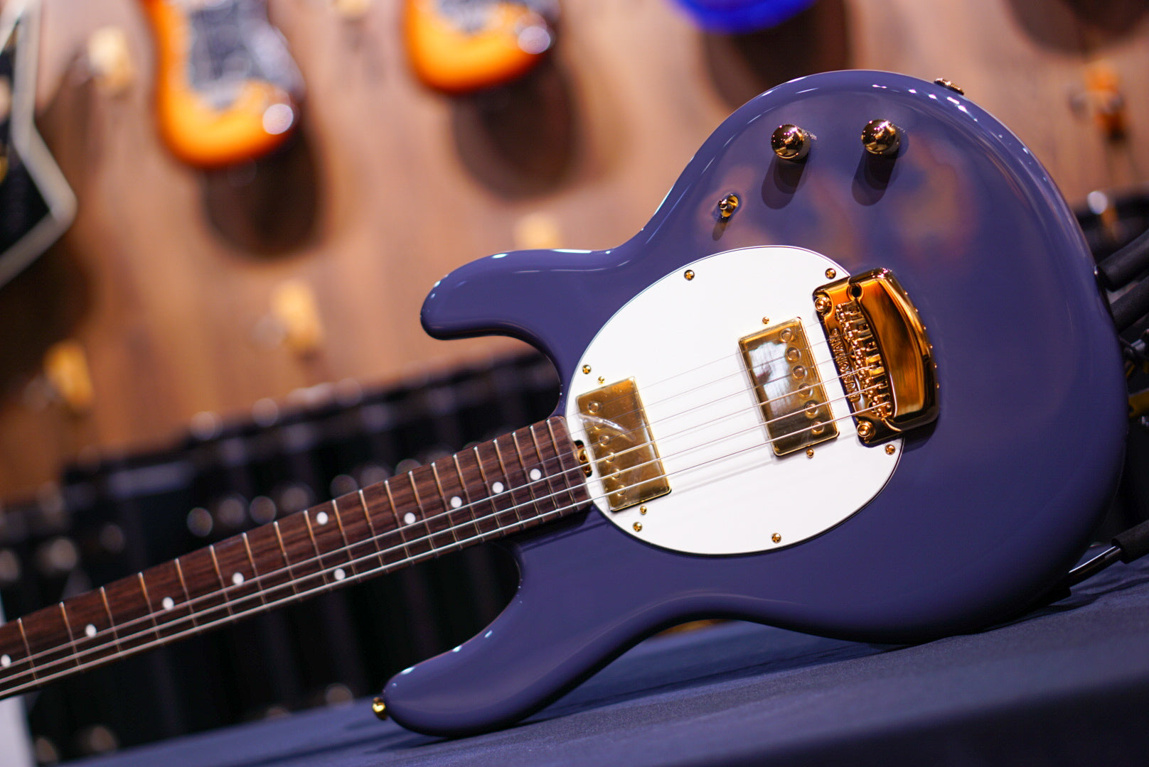 Ernie Ball Music Man StingRay II Cory Wong Charcoal Blue 11935