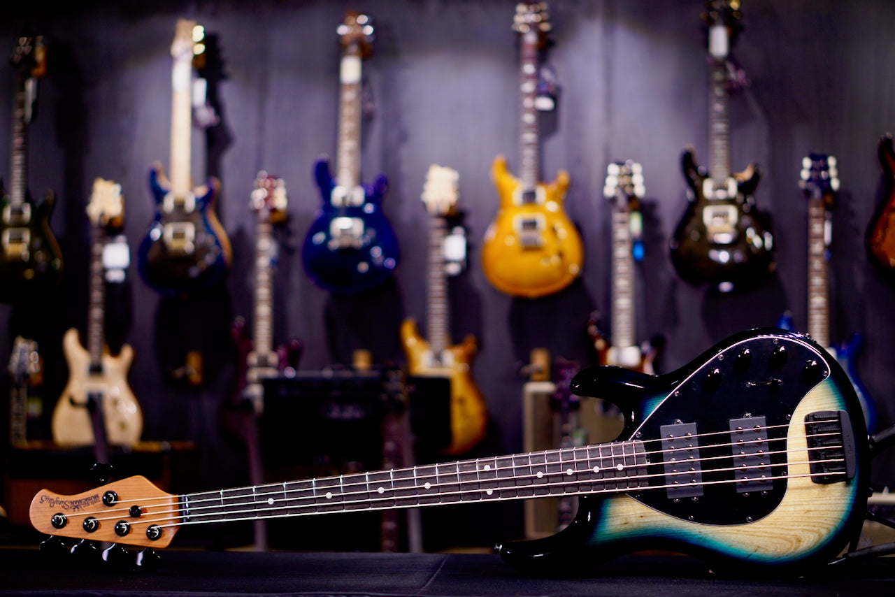 Ernie Ball Music Man StingRay 5 Special HH 5 Bass Mean Blue Burst K10764