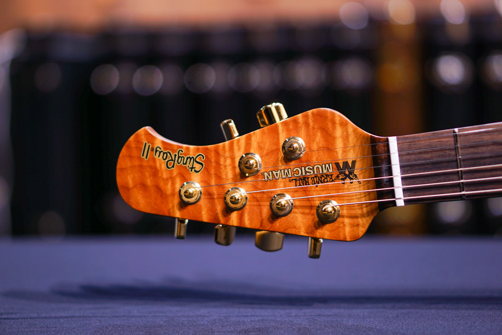 Ernie Ball Music Man StingRay II Cory Wong Charcoal Blue 11935