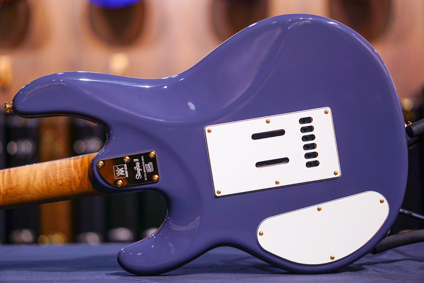 Ernie Ball Music Man StingRay II Cory Wong Charcoal Blue 11935