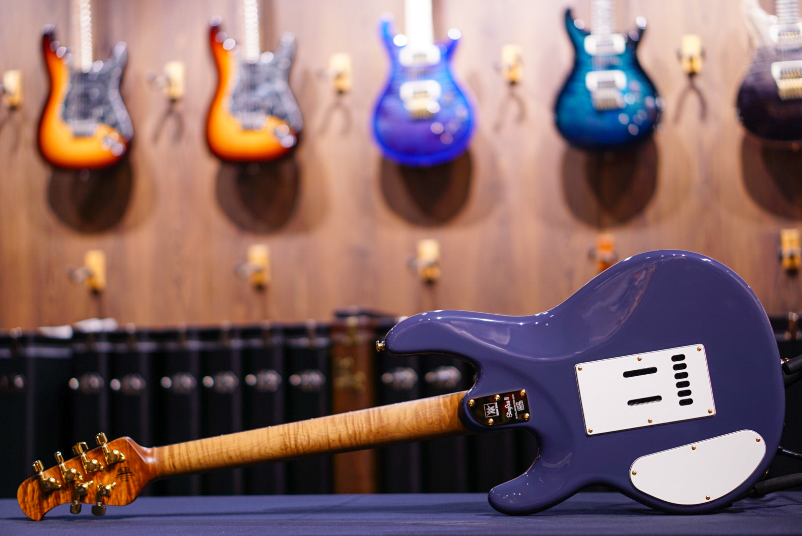 Ernie Ball Music Man StingRay II Cory Wong Charcoal Blue 11935