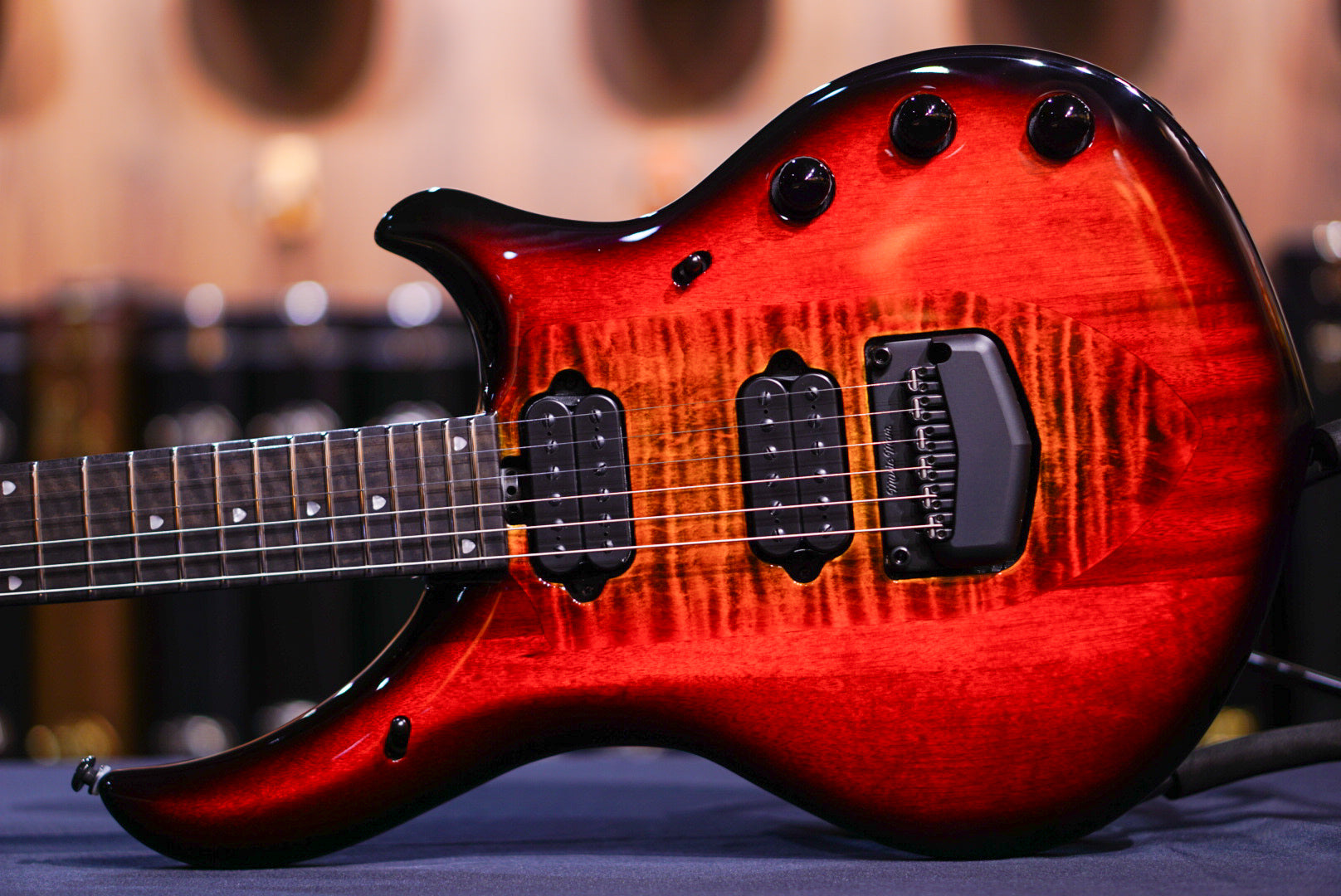 Ernie Ball Music Man Majesty 6 John Petrucci Ember Glow M018938