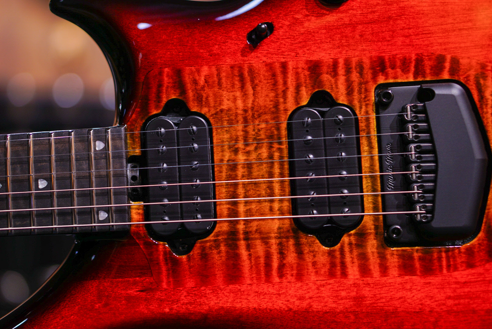 Ernie Ball Music Man Majesty 6 John Petrucci Ember Glow M018938