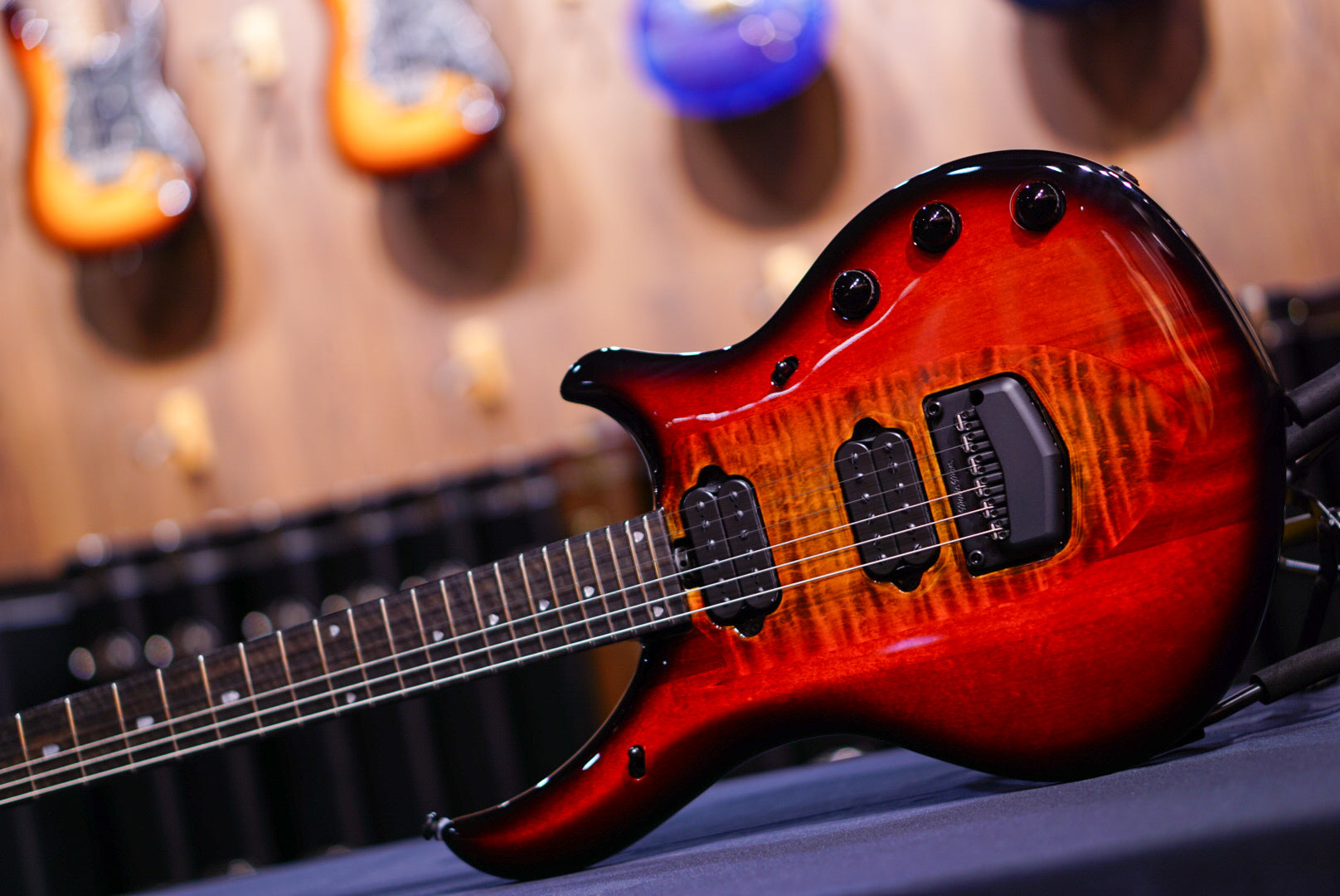 Ernie Ball Music Man Majesty 6 John Petrucci Ember Glow M018938