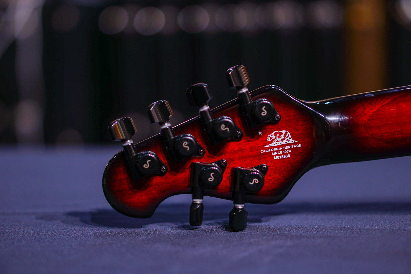 Ernie Ball Music Man Majesty 6 John Petrucci Ember Glow M018938