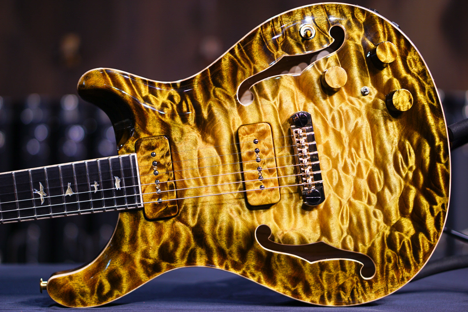 PRS Privatestock Hollowbody II Sandstorm Glow