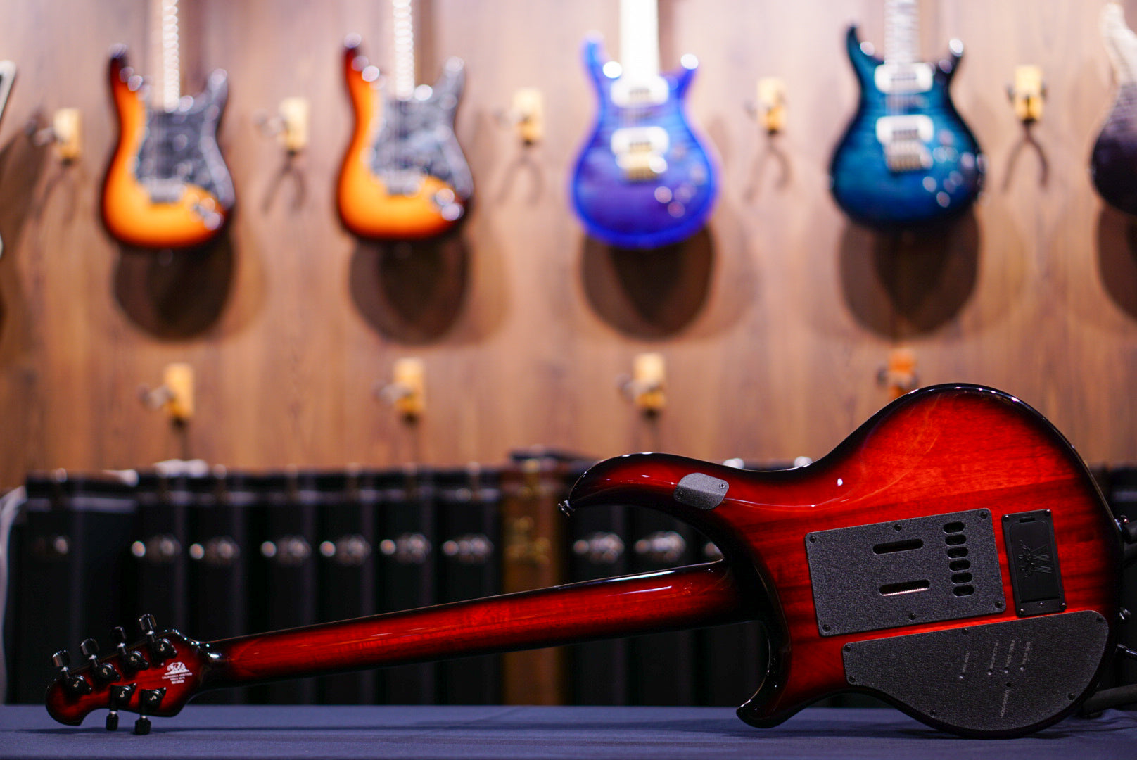 Ernie Ball Music Man Majesty 6 John Petrucci Ember Glow M018938