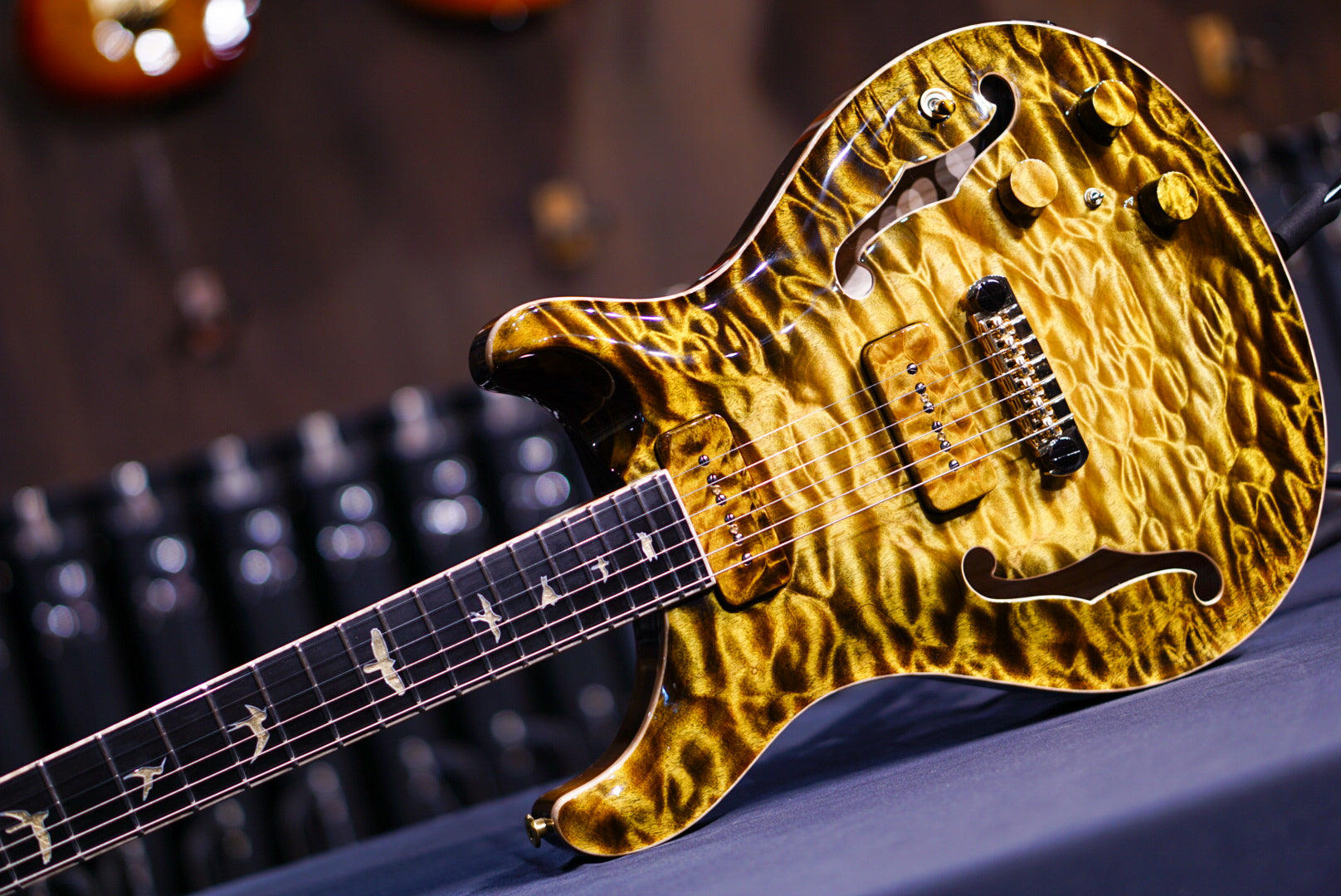 PRS Privatestock Hollowbody II Sandstorm Glow