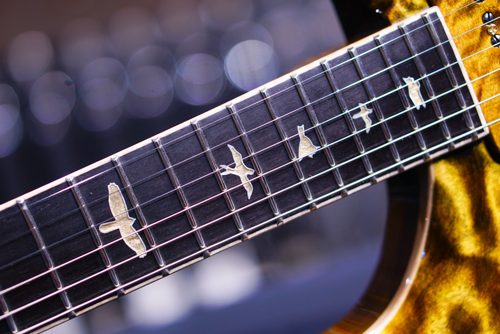 PRS Privatestock Hollowbody II Sandstorm Glow