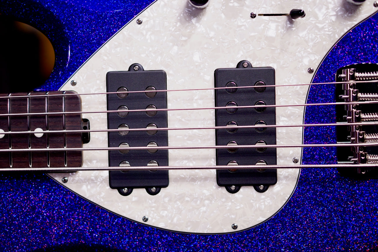 Ernie Ball Music Man StingRay 5 Special HH 5 Bass Violet Sparkle Burst K11635