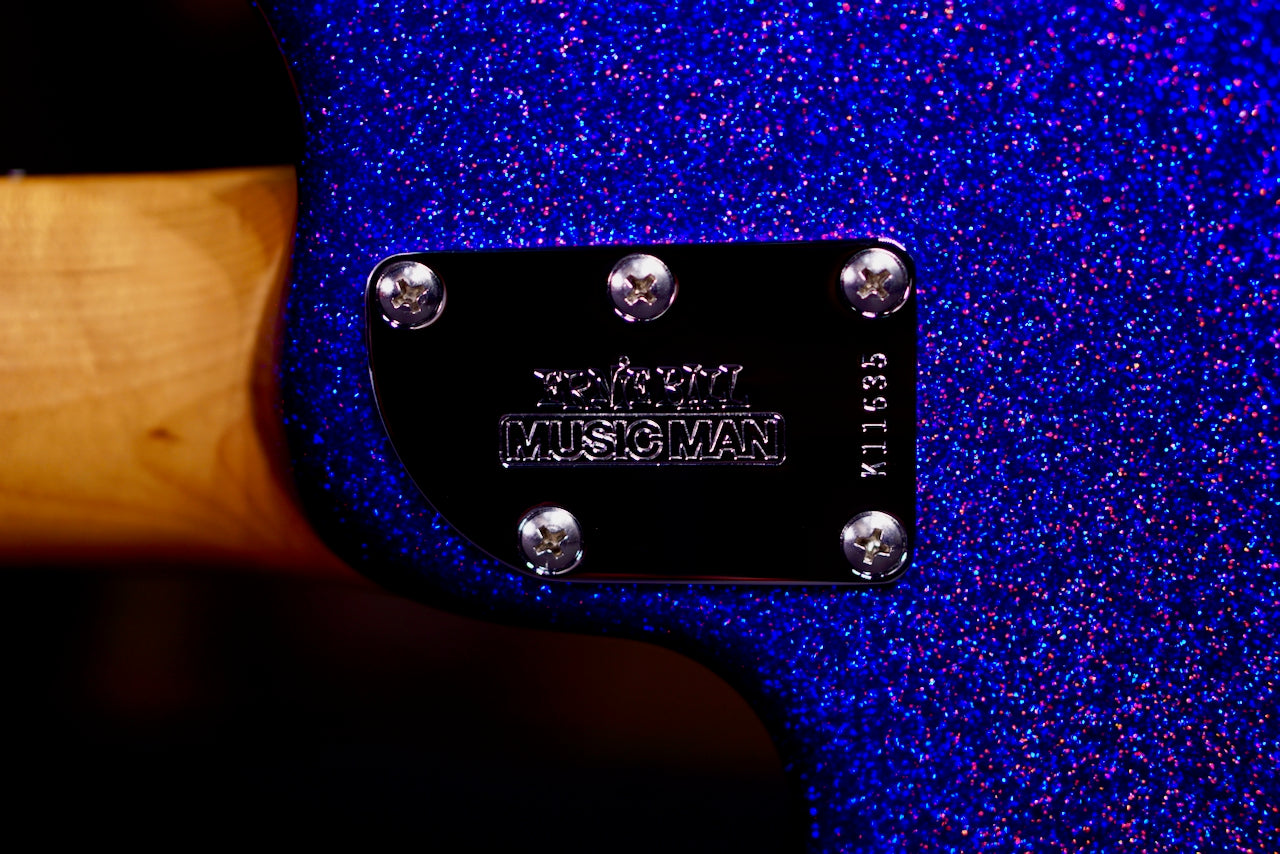 Ernie Ball Music Man StingRay 5 Special HH 5 Bass Violet Sparkle Burst K11635