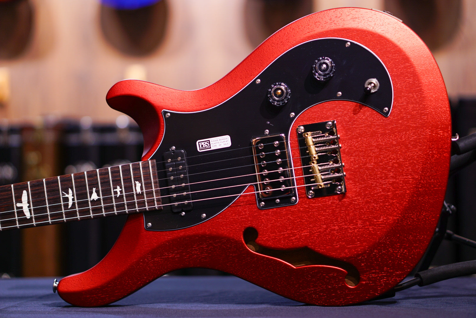 PRS S2 Vela Semi-hollow Satin Red Apple Metallic 2025 s2078948