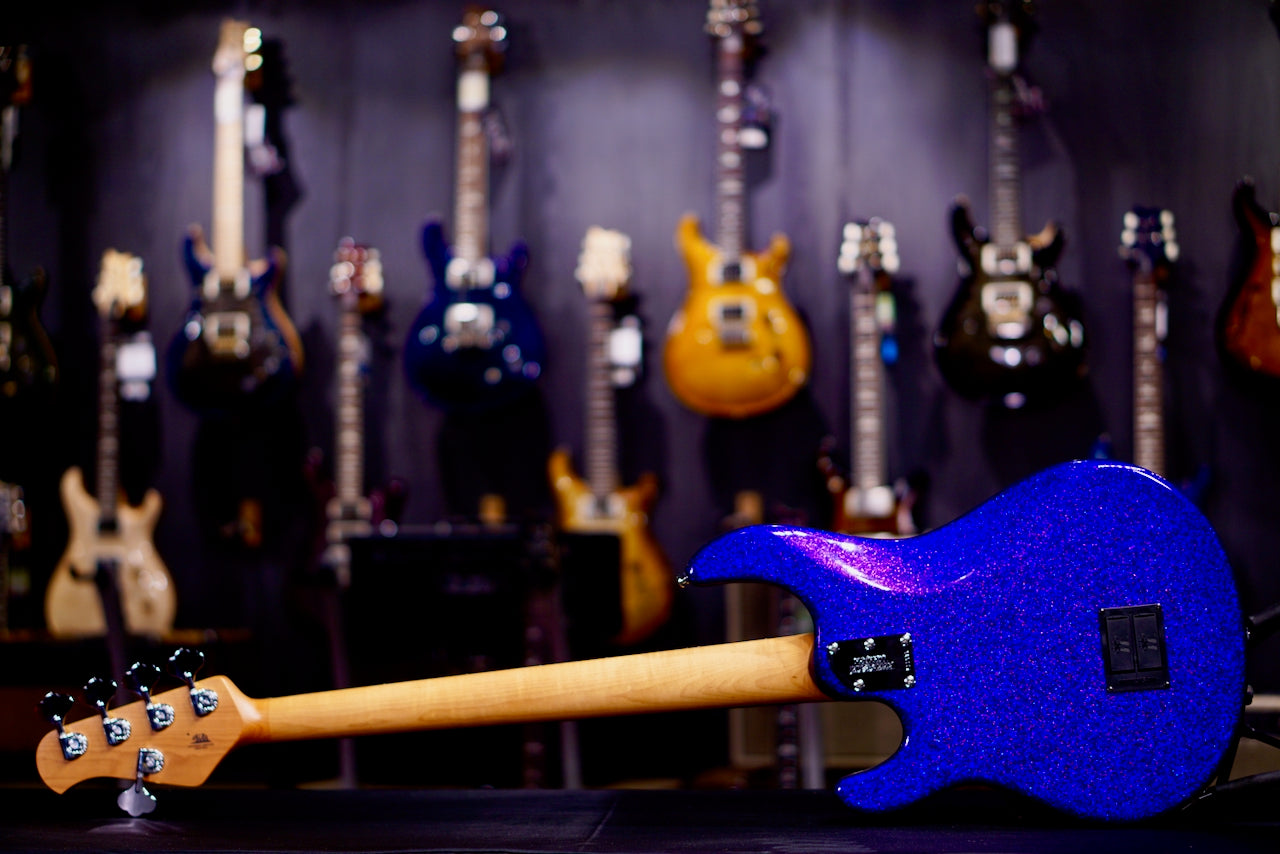 Ernie Ball Music Man StingRay 5 Special HH 5 Bass Violet Sparkle Burst K11635