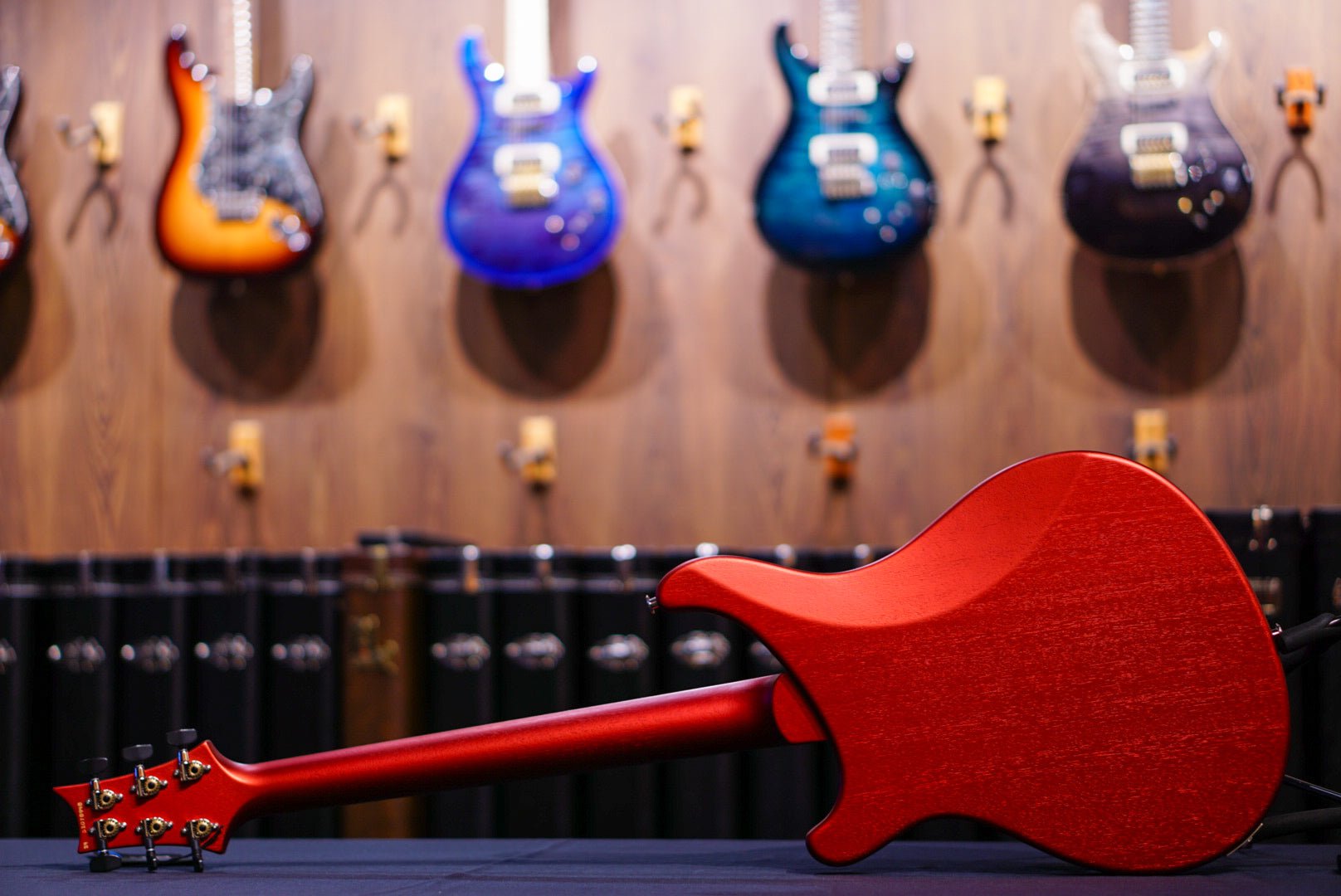 PRS S2 Vela Semi-hollow Satin Red Apple Metallic 2025 s2078948