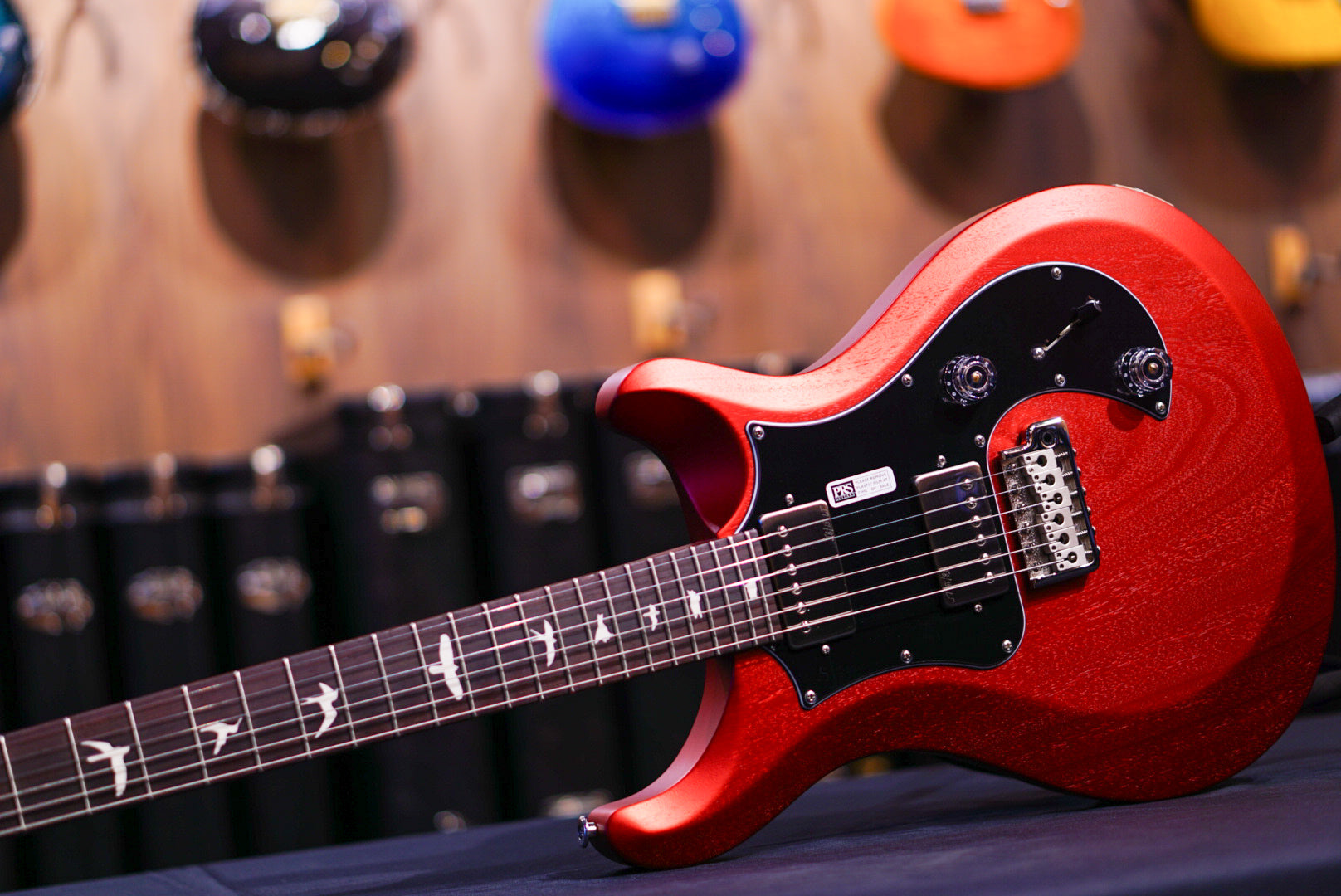 PRS S2 Standard 24 Satin Red Apple Metallic S2 080645