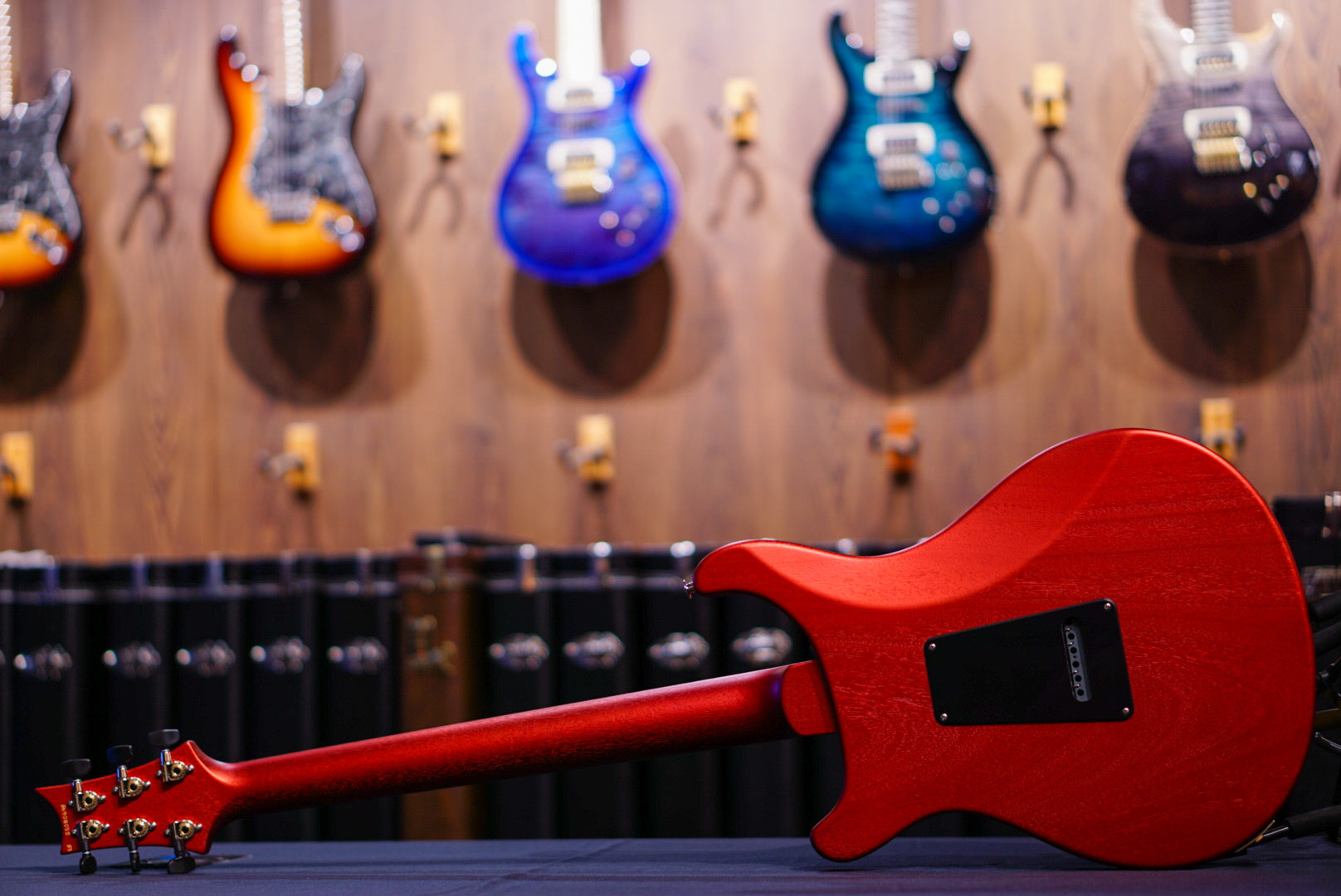 PRS S2 Standard 24 Satin Red Apple Metallic S2 080645