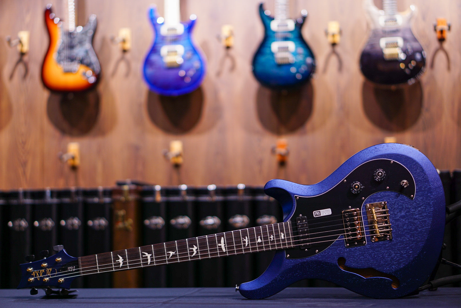 PRS S2 Vela Semi-Hollow Satin Metallic Midnight 2025 S2078751