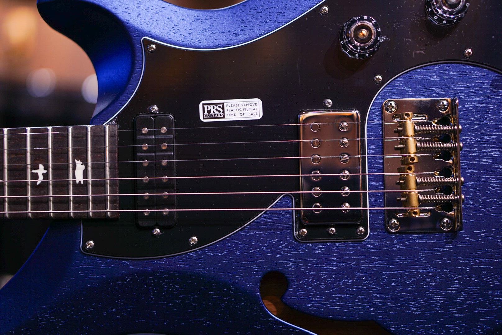 PRS S2 Vela Semi-Hollow Satin Metallic Midnight 2025 S2078751