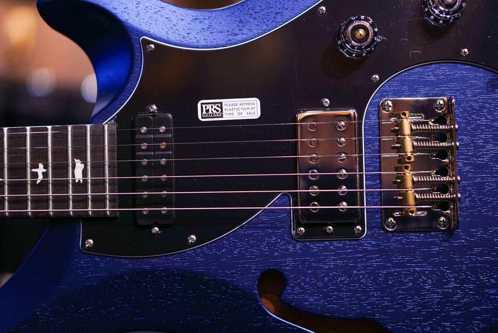 PRS S2 Vela Semi-Hollow Satin Metallic Midnight 2025 S2078751