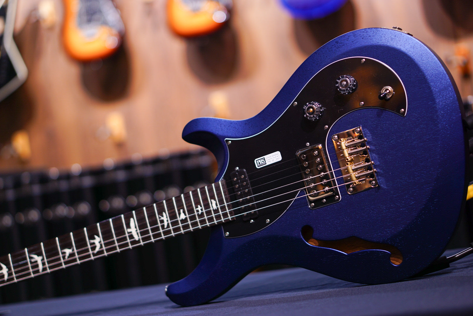 PRS S2 Vela Semi-Hollow Satin Metallic Midnight 2025 S2078751