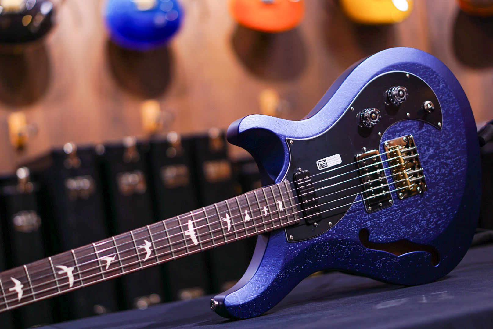 PRS S2 Vela Semi-Hollow Satin Metallic Midnight 2025 S2078751