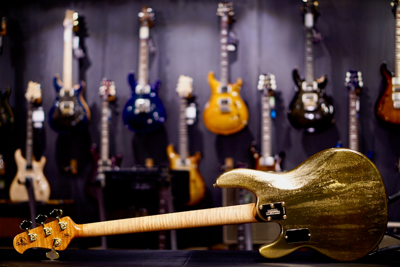 Ernie Ball Music Man 50th Anniversary StingRay Bass Molten Gold K09764
