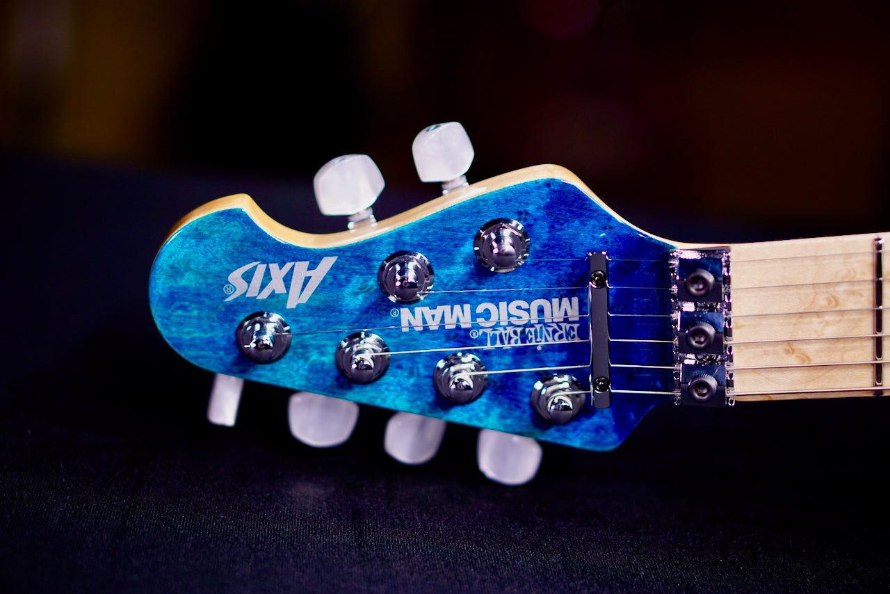 Ernieball Musicman Axis 30th Translucent Blue H04437