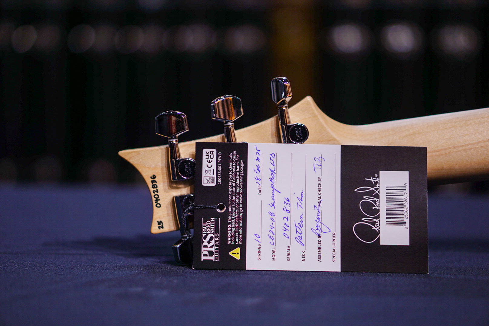 PRS CE 24-08 Swamp Ash McCarty Tobacco Sunburst Limited Edition 0402836