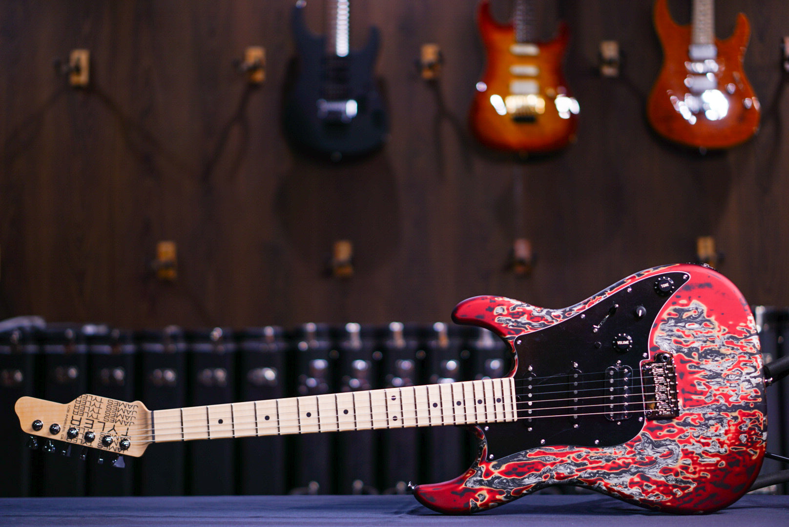 James tyler burning water 2K maple fretboard 24017