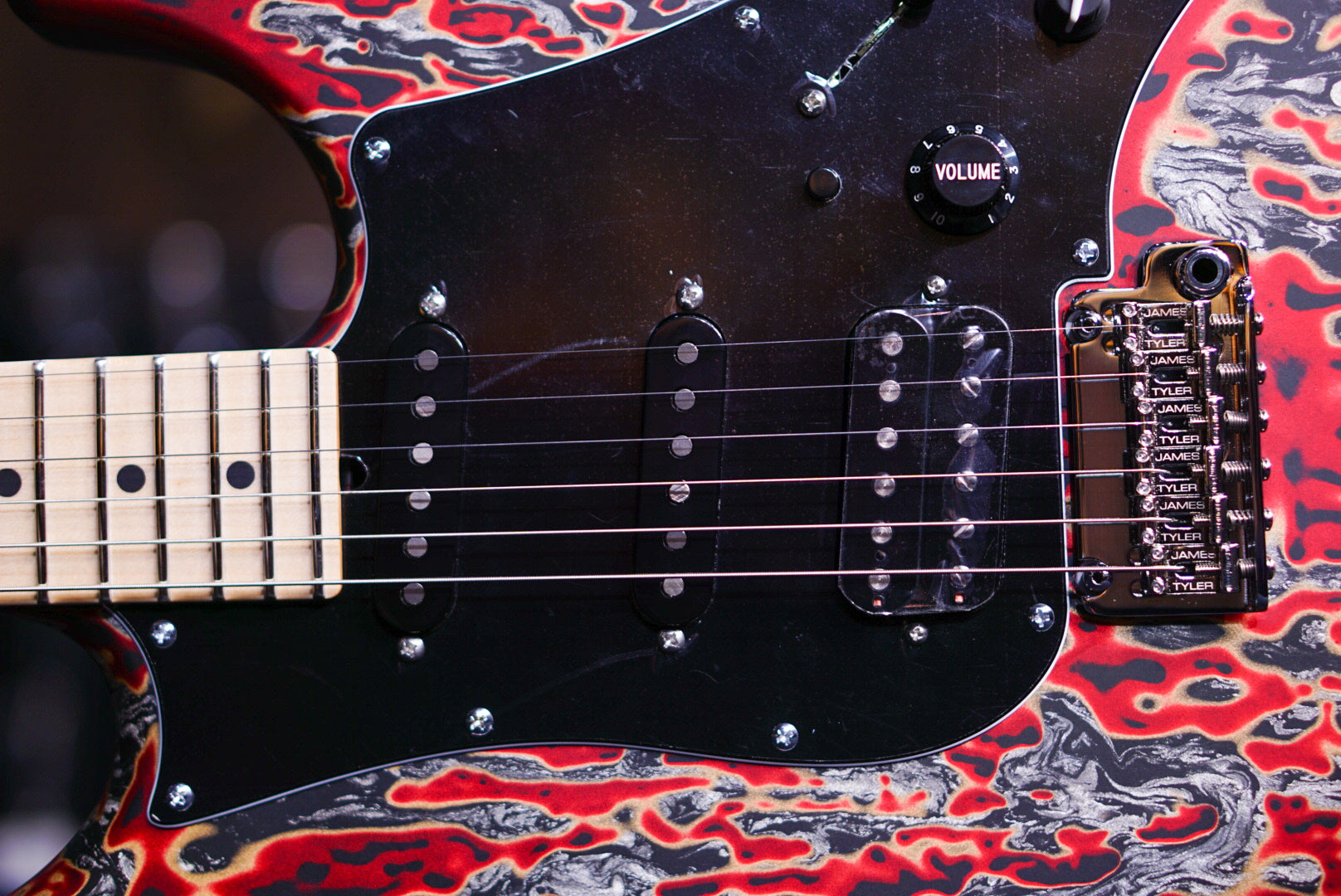 James tyler burning water 2K maple fretboard 24017
