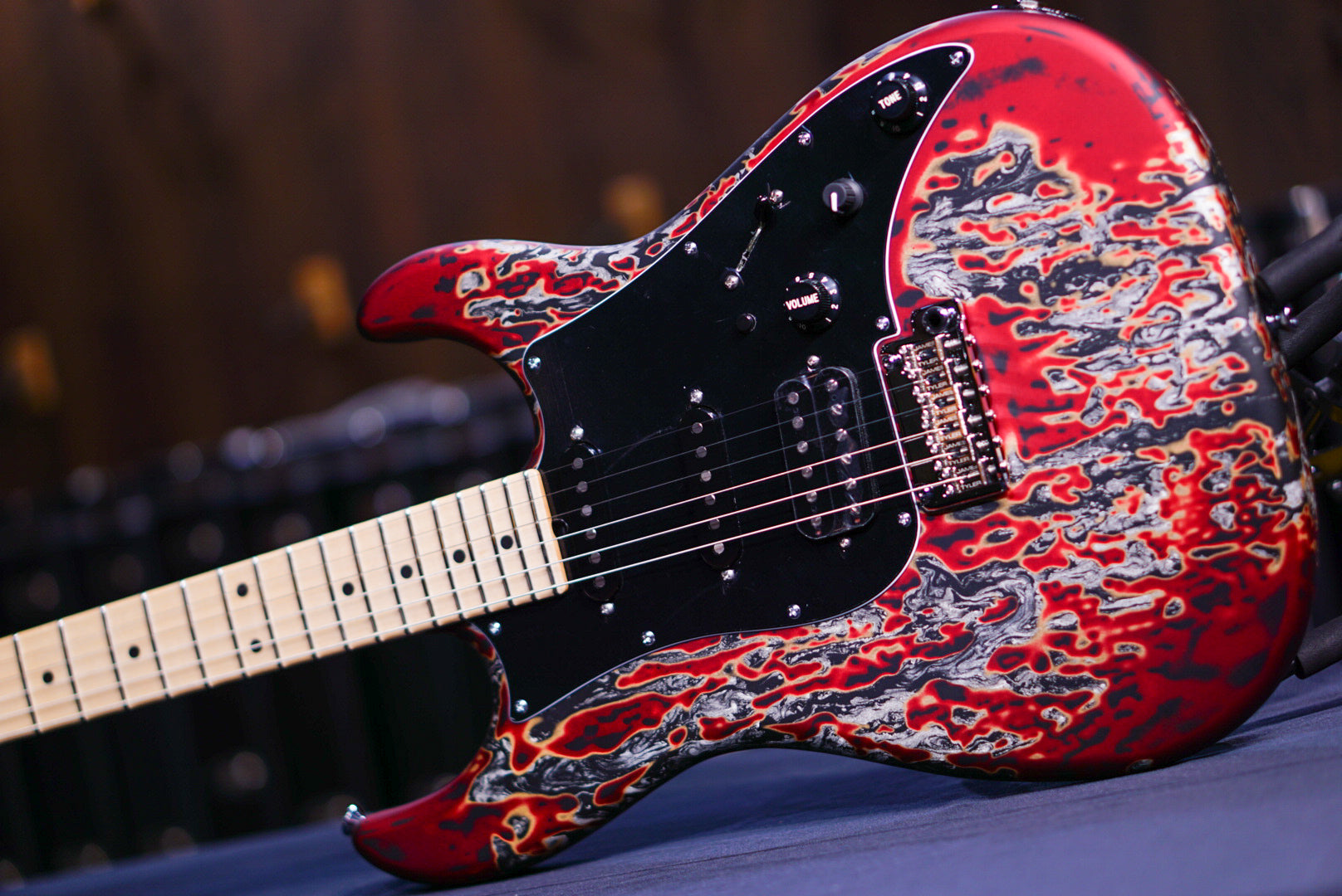 James tyler burning water 2K maple fretboard 24017