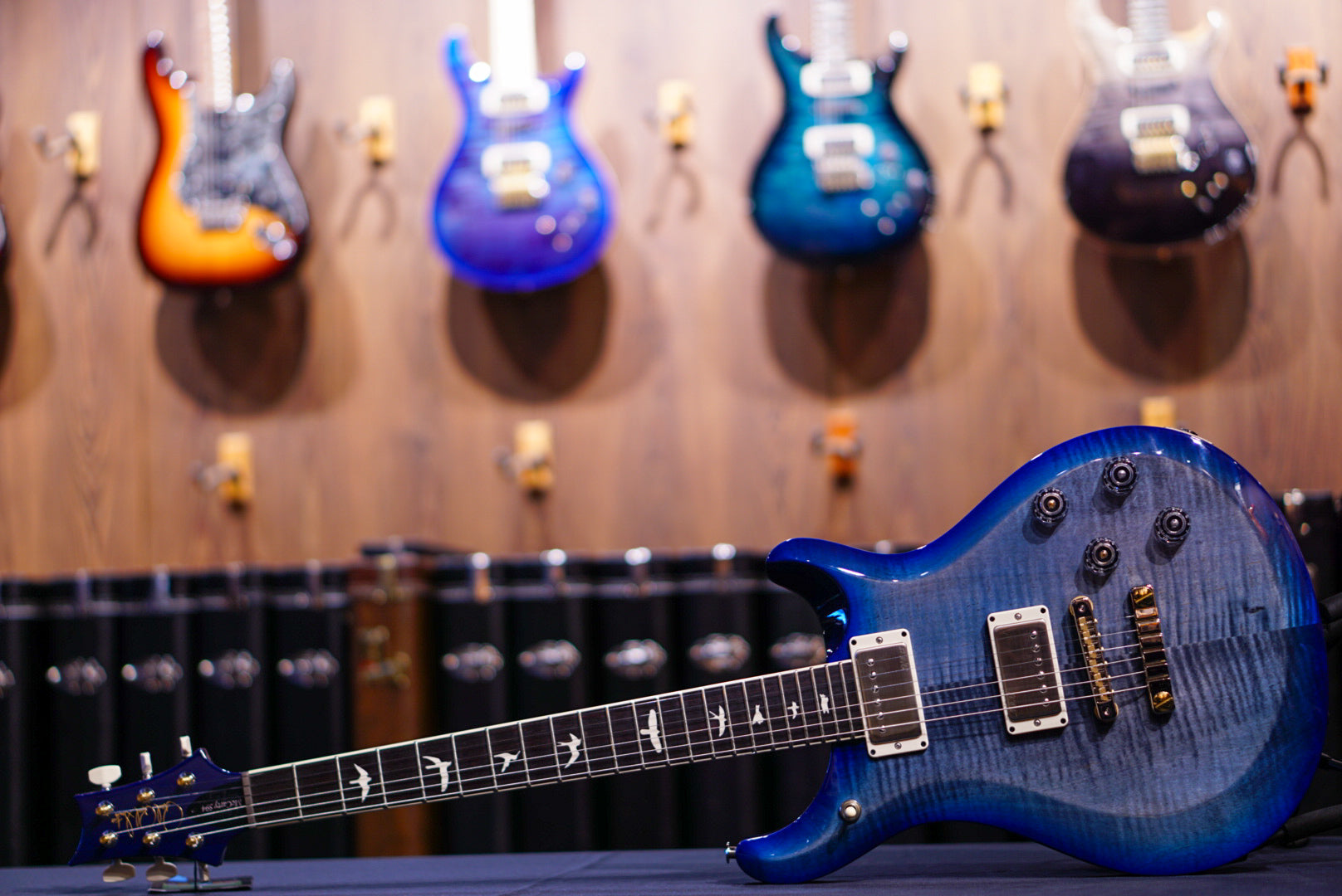 PRS S2 Mccarty 594 doublecut Faded Gray Black Blue Burst S2079021 2025