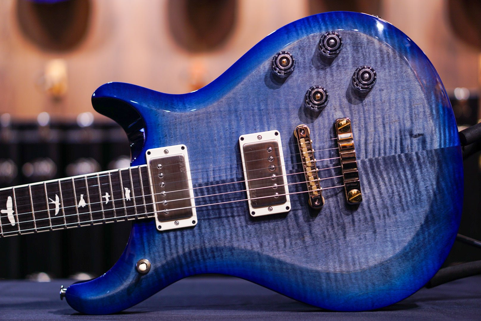 PRS S2 Mccarty 594 doublecut Faded Gray Black Blue Burst S2079021 2025