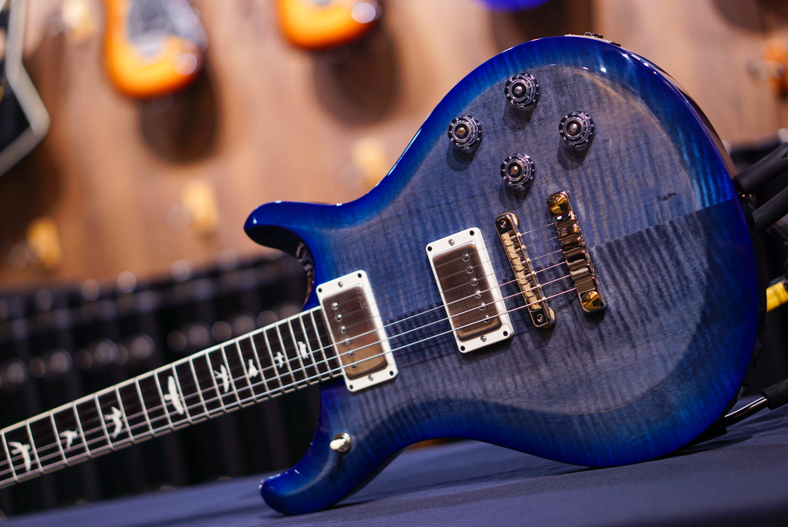 PRS S2 Mccarty 594 doublecut Faded Gray Black Blue Burst S2079021 2025