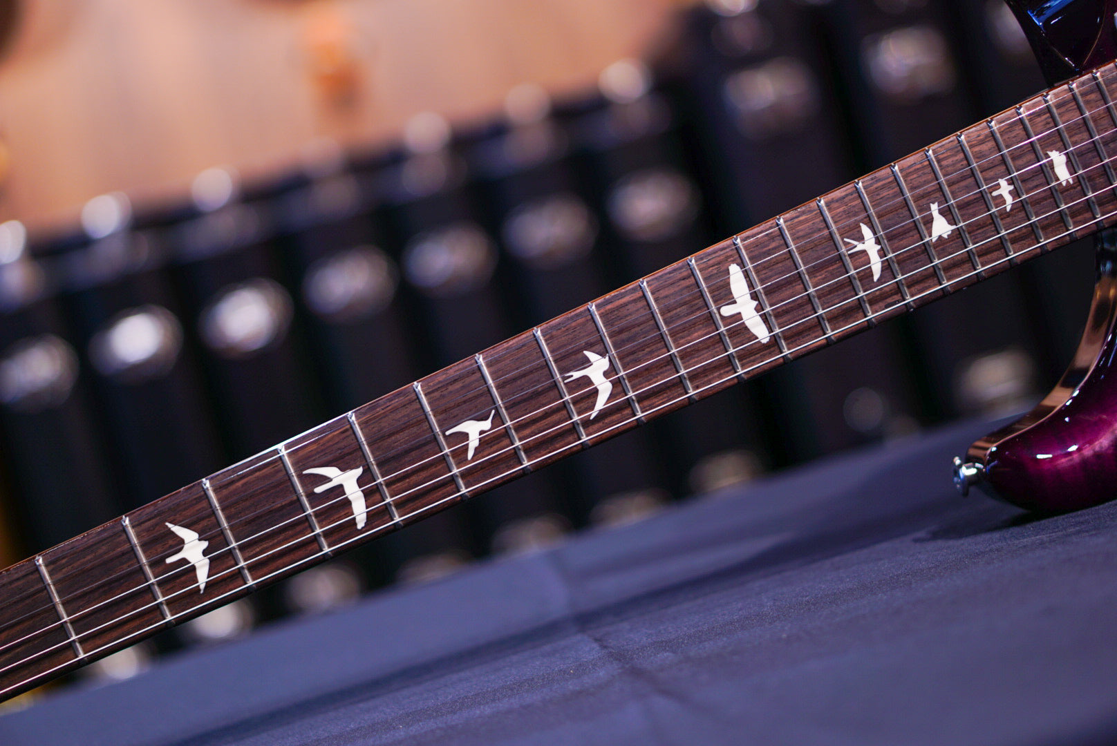 PRS S2 Custom 24 Faded Gray Black Purple Burst S2079230 2025