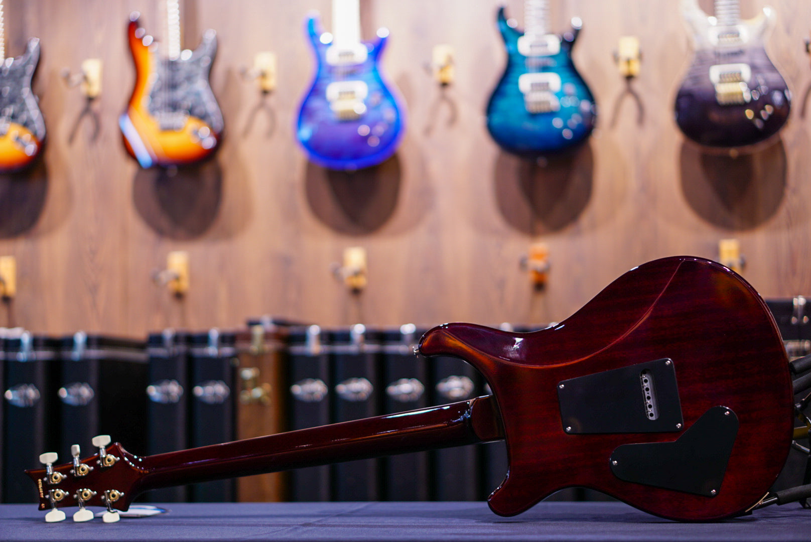 PRS S2 Custom 24 Faded Gray Black Purple Burst S2079230 2025