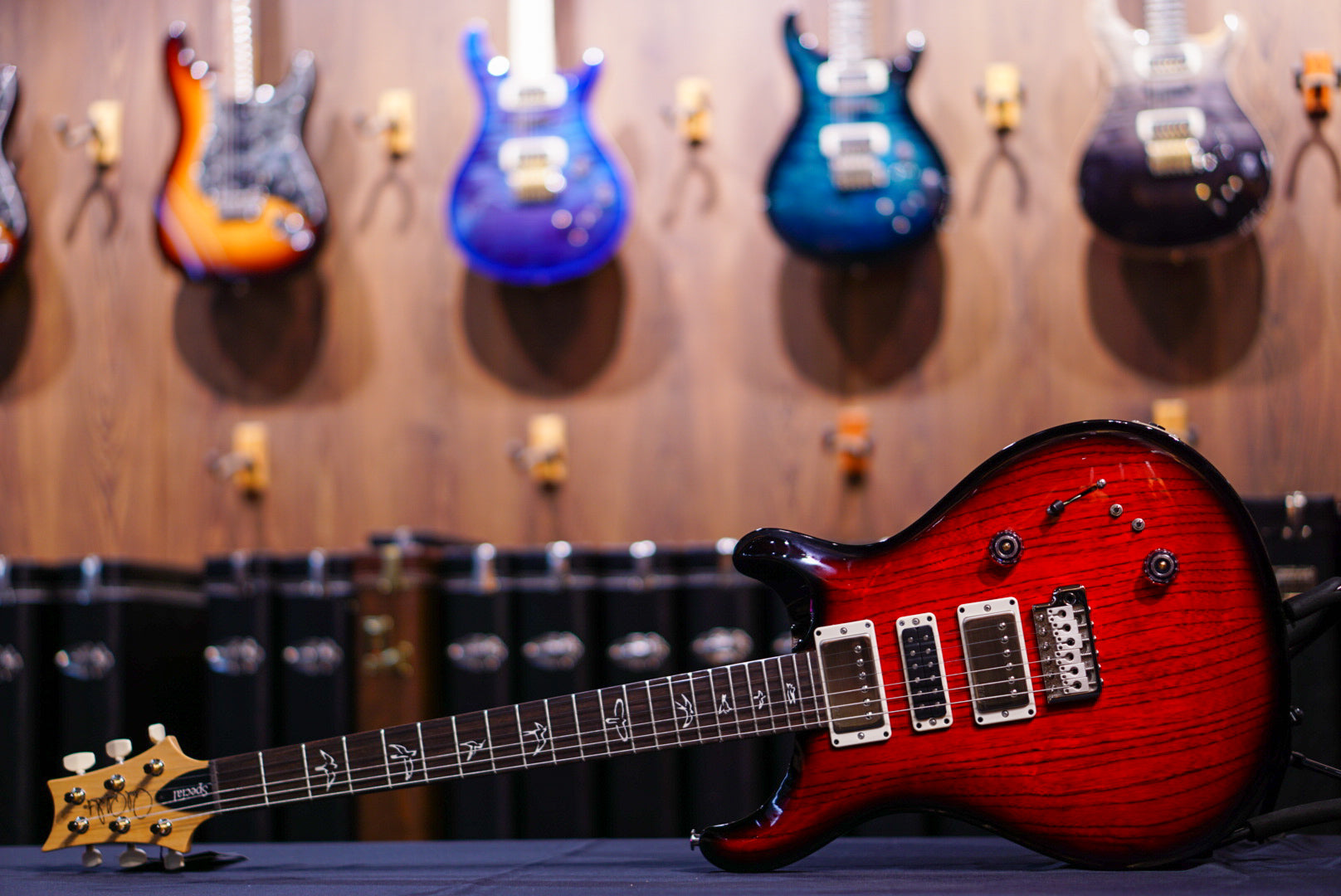 PRS Swamp Ash Special Scarlet Smokeburst Rosewood fb 0402453