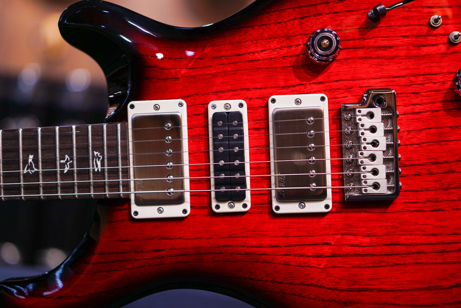 PRS Swamp Ash Special Scarlet Smokeburst Rosewood fb 0402453