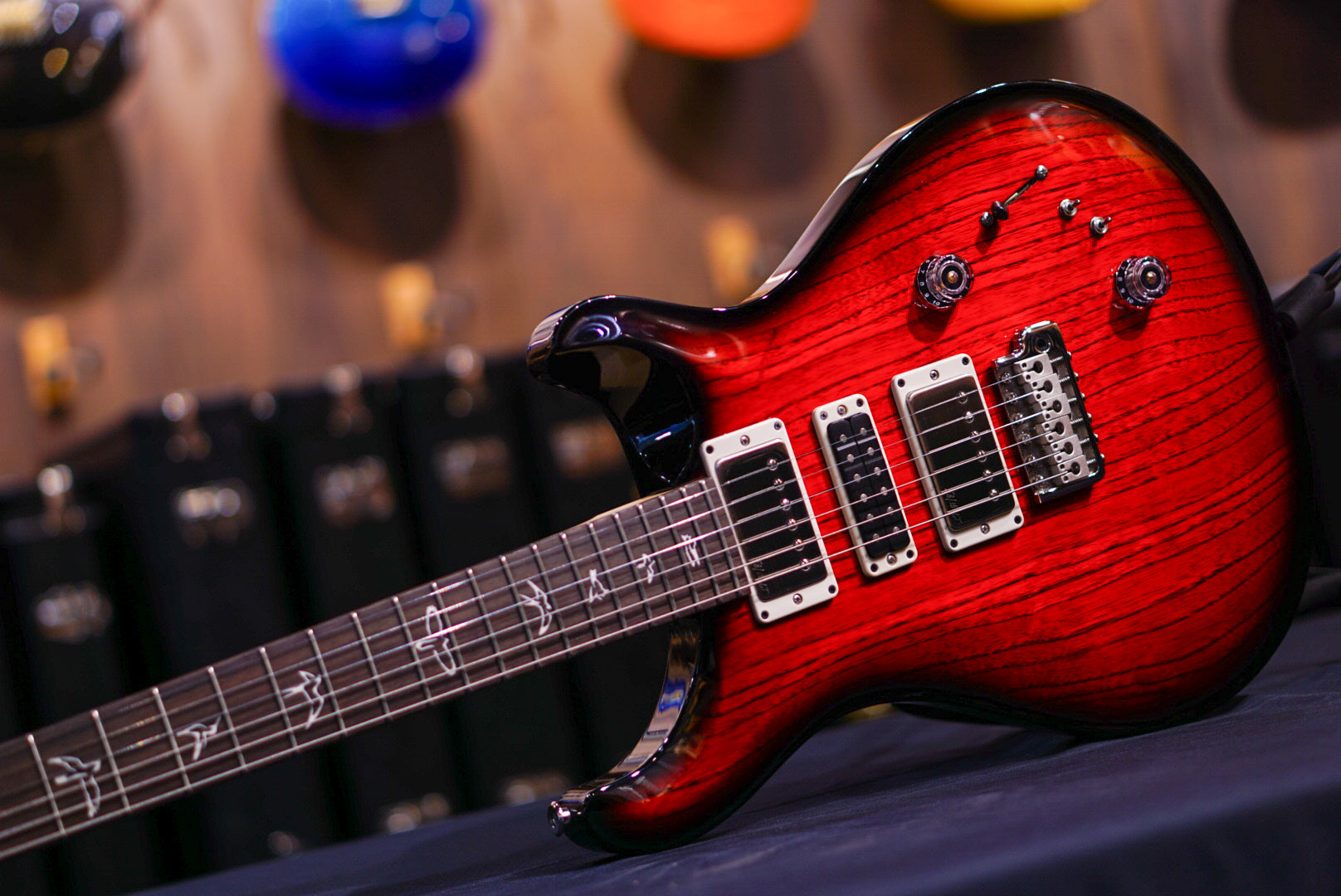 PRS Swamp Ash Special Scarlet Smokeburst Rosewood fb 0402453