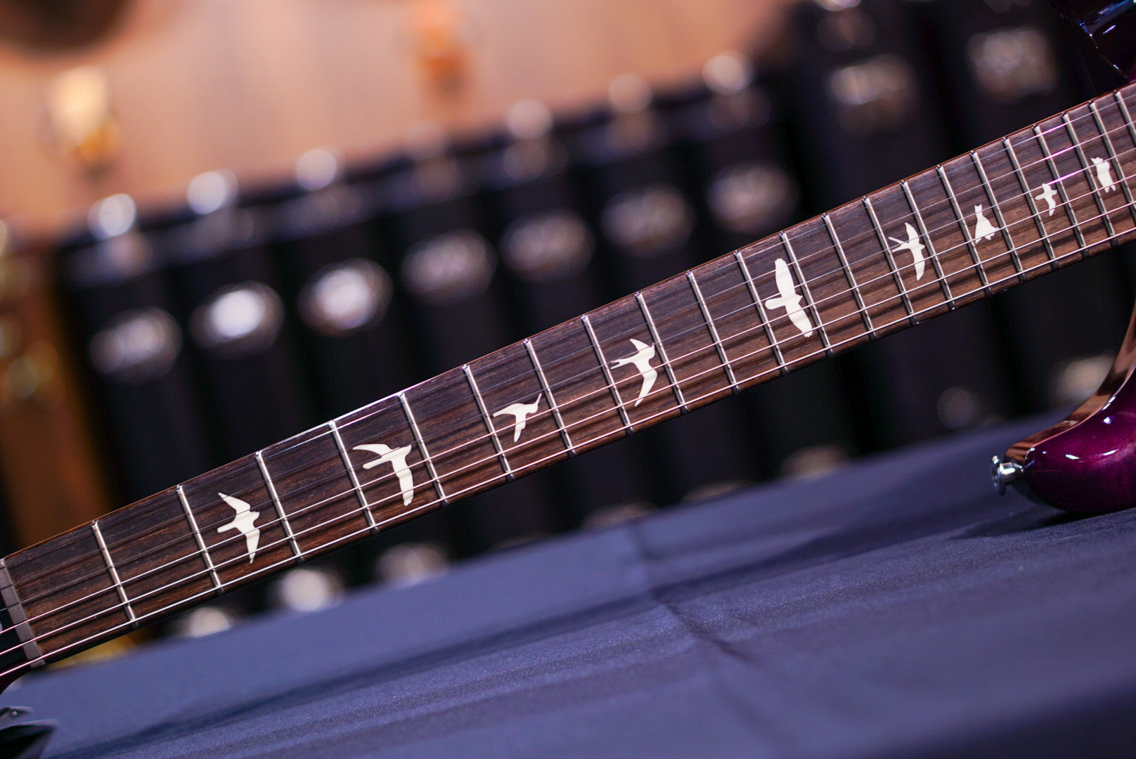 PRS S2 Custom 24 Faded Gray Black Purple Burst S2080071 2025