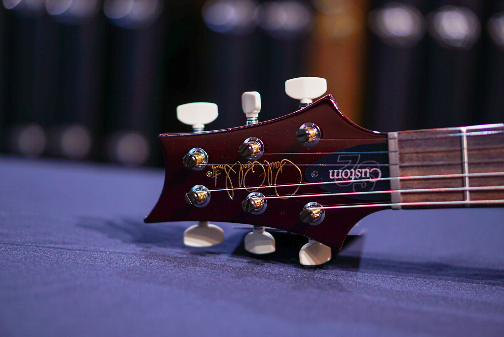 PRS S2 Custom 24 Faded Gray Black Purple Burst S2080071 2025