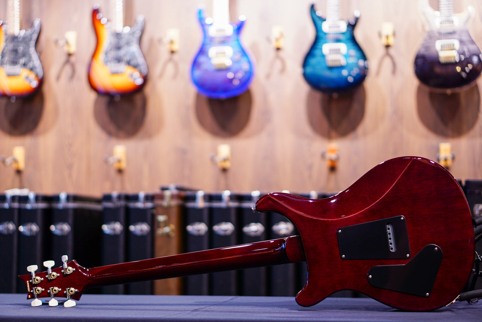 PRS S2 Custom 24 Faded Gray Black Purple Burst S2080071 2025