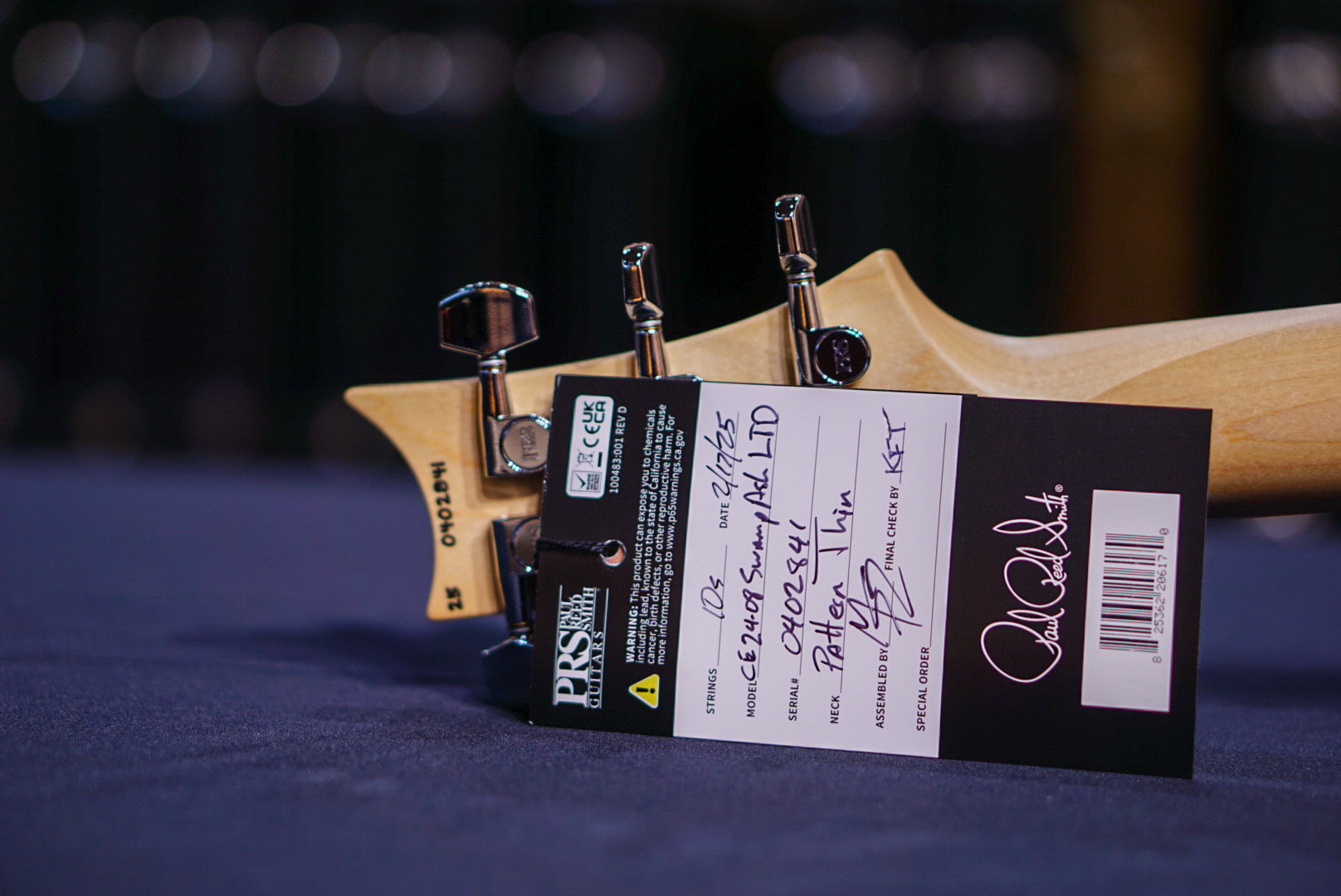 PRS CE 24-08 Swamp Ash McCarty Tobacco Sunburst Limited Edition 0402841